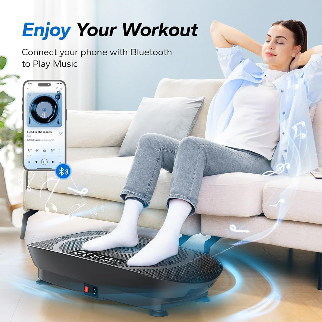 Curved Vibration Plate Exercise Machine U477