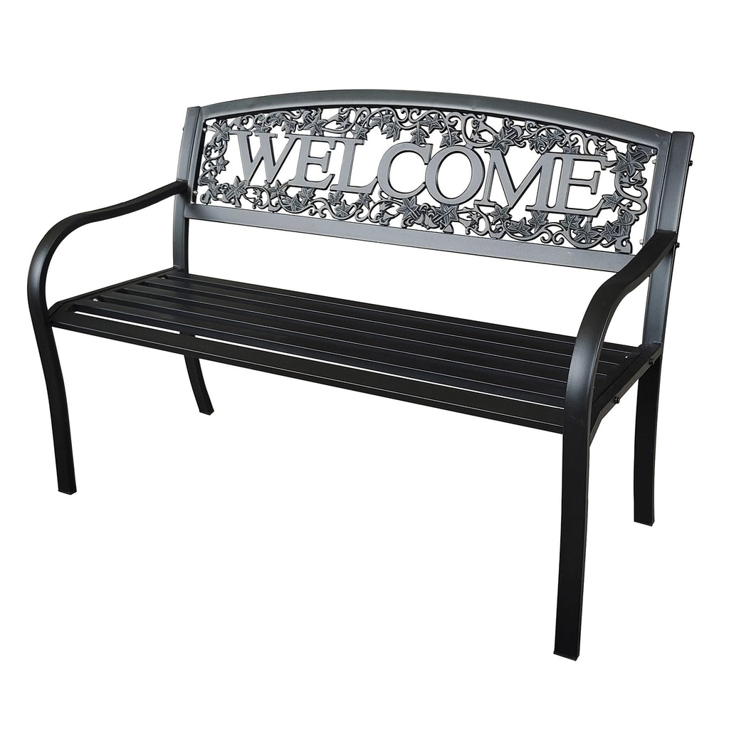 Metal Welcome Bench M9807