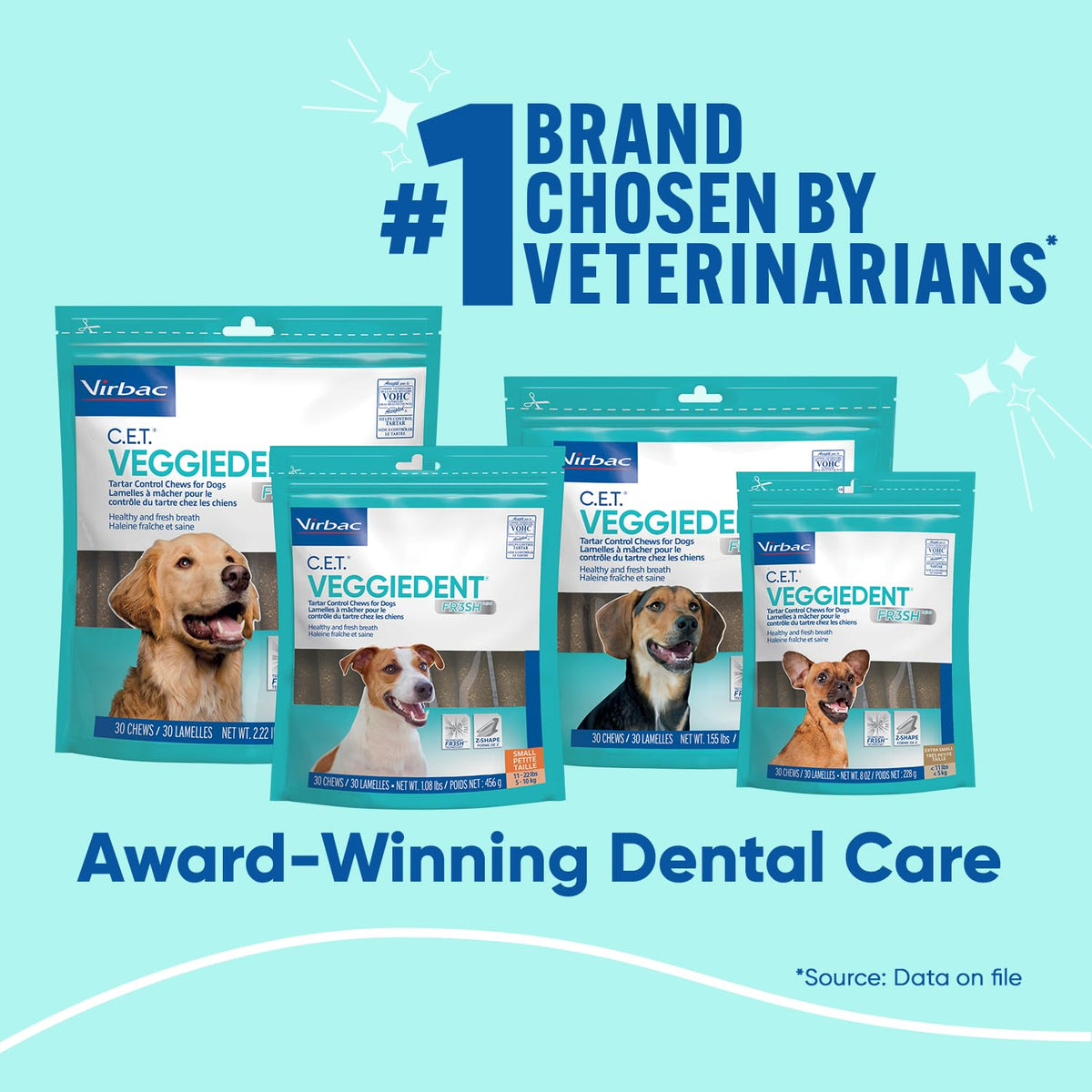 Plaque and Tartar Control Chews for Dogs, Medium T494