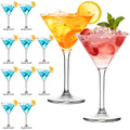 10 oz Plastic Martini Glasses Set of 12 Z684