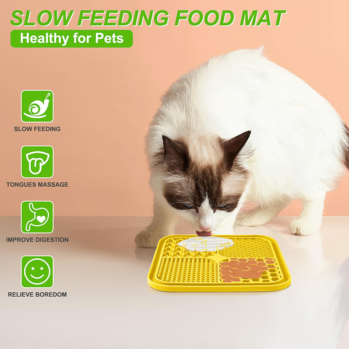 3PCS Lick Mat for Dogs and Cats with Suction Cups W2290