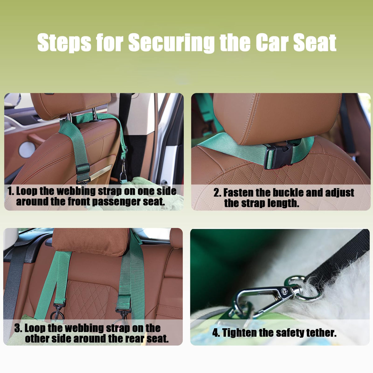 2-in-1 Dog Car Seat R368395