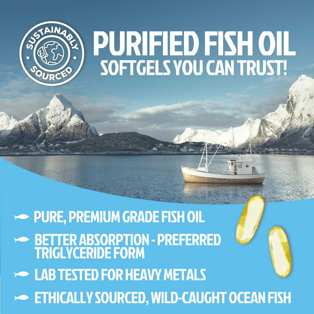 Omega 3 Fish Oil 2400mg Softgels G325032
