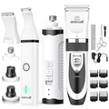 Dog Shaver Clippers and Nail Grinder Paw Trimmer Kit J840