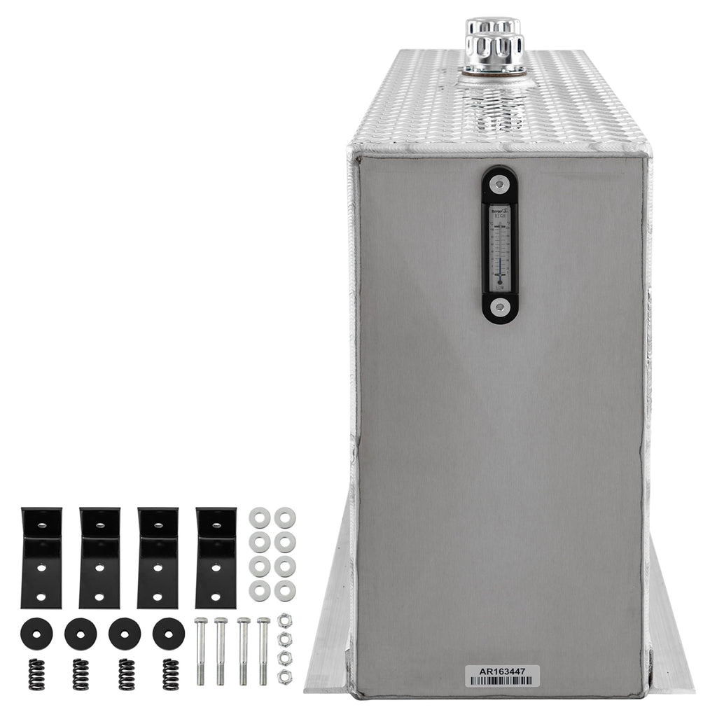 50 Gallon Upright Aluminum Hydraulic Reservoir Tank X839539