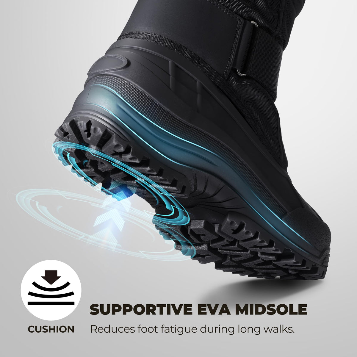Waterproof Insulated Winter Snow Boots X756