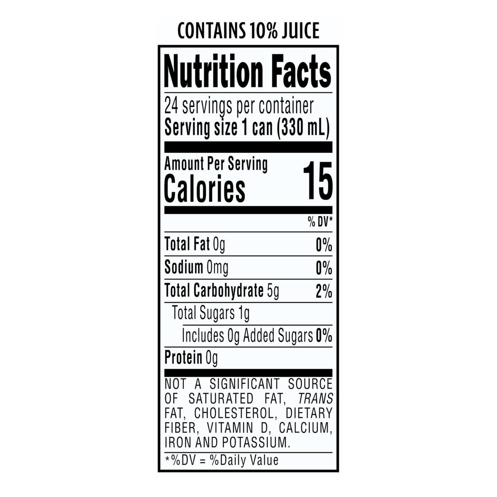Italian Sparkling Lemonade 24 Pack of 11.15 Fl Oz Cans N3553