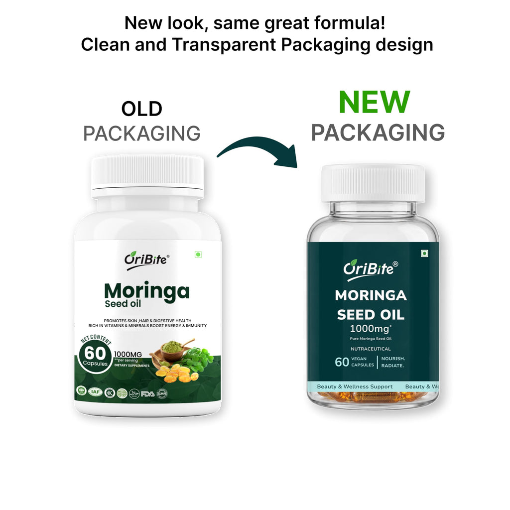 Moringa Seed Oil 1000mg 60 Capsules L124