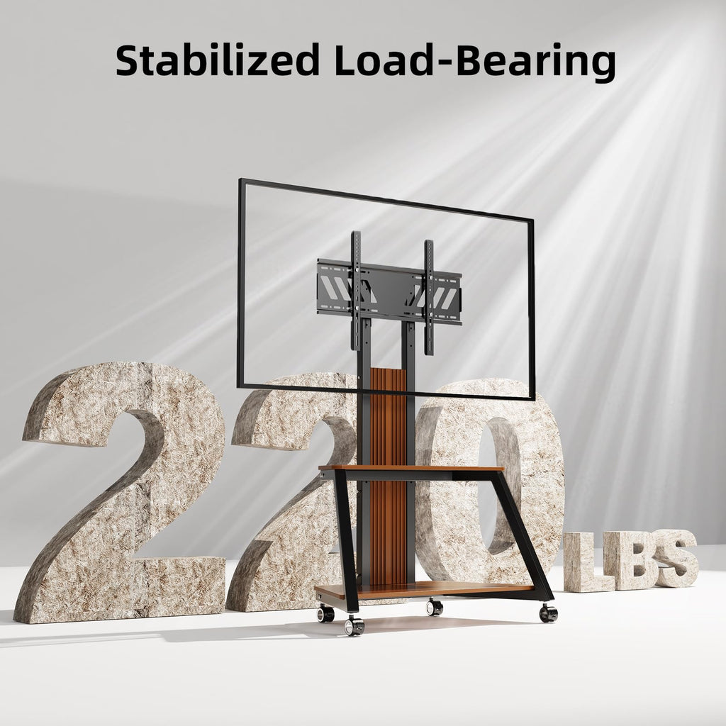 Heavy Duty Mobile TV Stand with Wheels Z5583