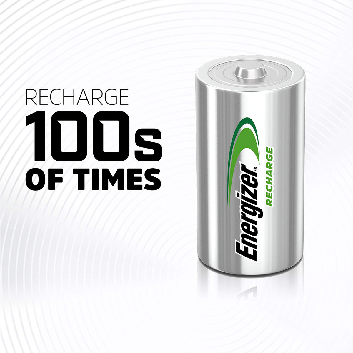 Rechargeable D Batteries 2 Pack F588