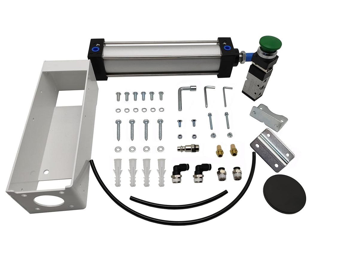 Wall Mounted Can Crusher With Pneumatic Cylinder E283952