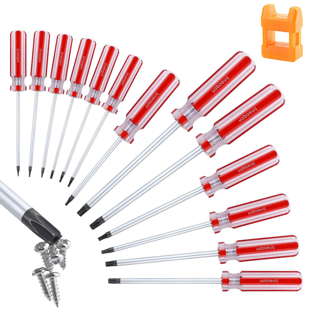 Magnetic Security Torx Screwdriver Set, T4-T40 K660397