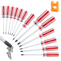 Magnetic Security Torx Screwdriver Set, T4-T40 K660397