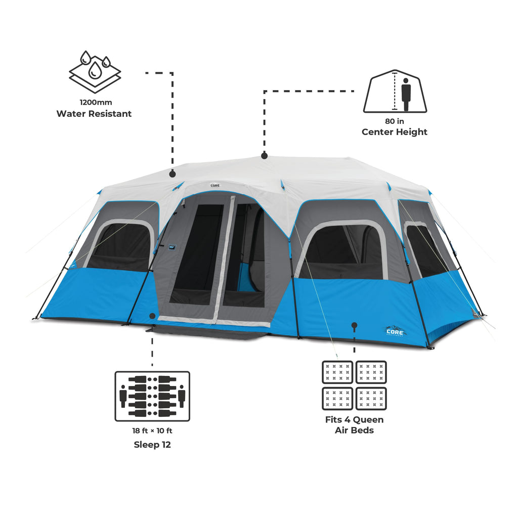 Instant Cabin Tents with LED Lights H9200