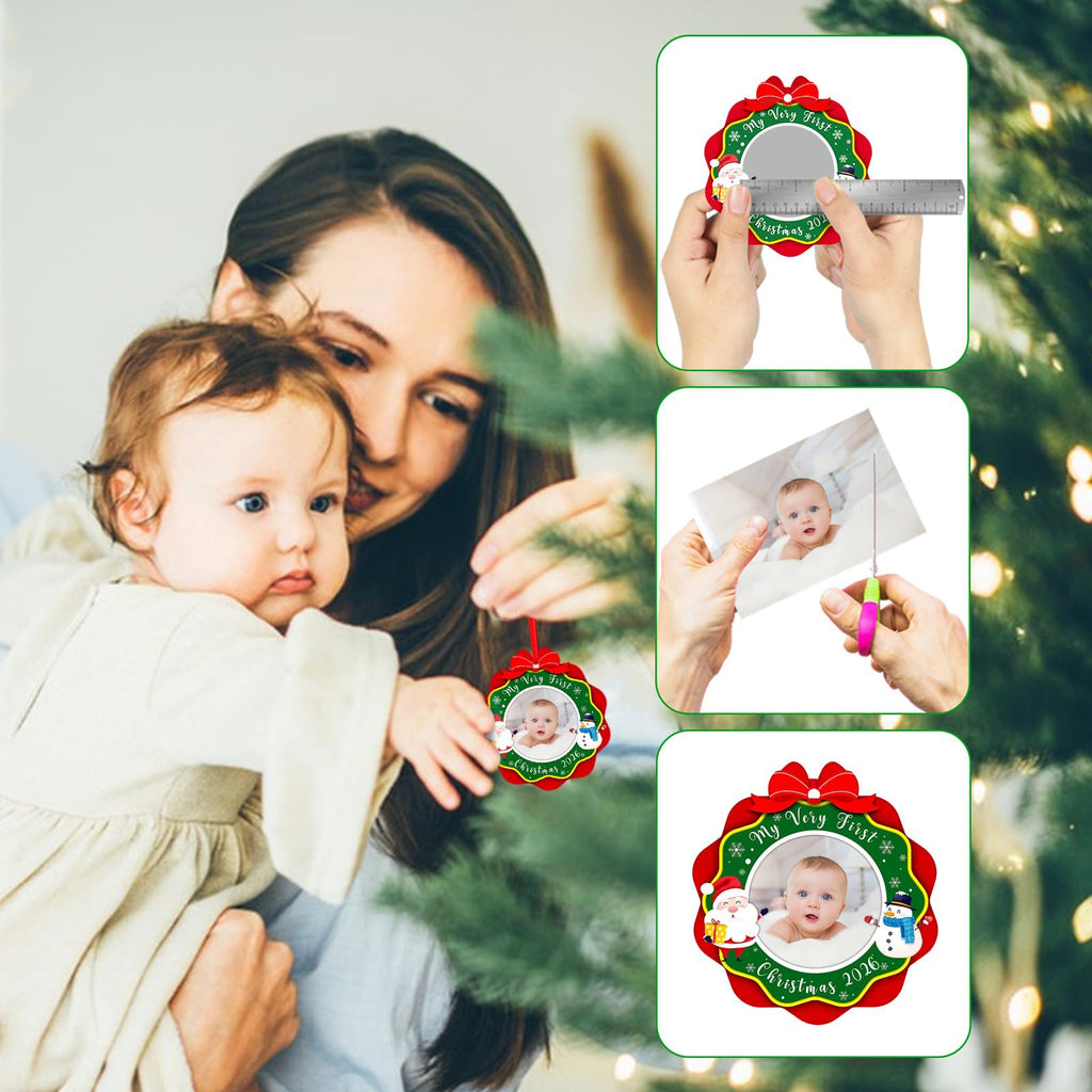 Baby First Christmas Ornament 2026 O3837