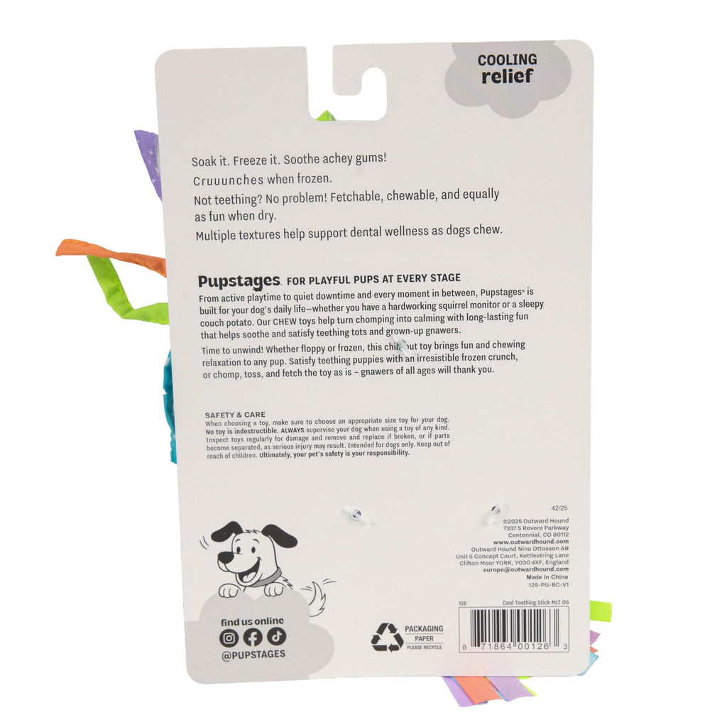 Cool Teething Stick Dental Dog Chew Toy F86290