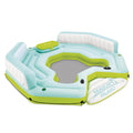 Inflatable Island Float with Built In Cooler and Cup Holder Z5692
