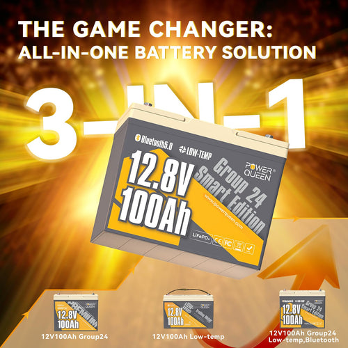 12V 100Ah LiFePO4 Battery Q3897