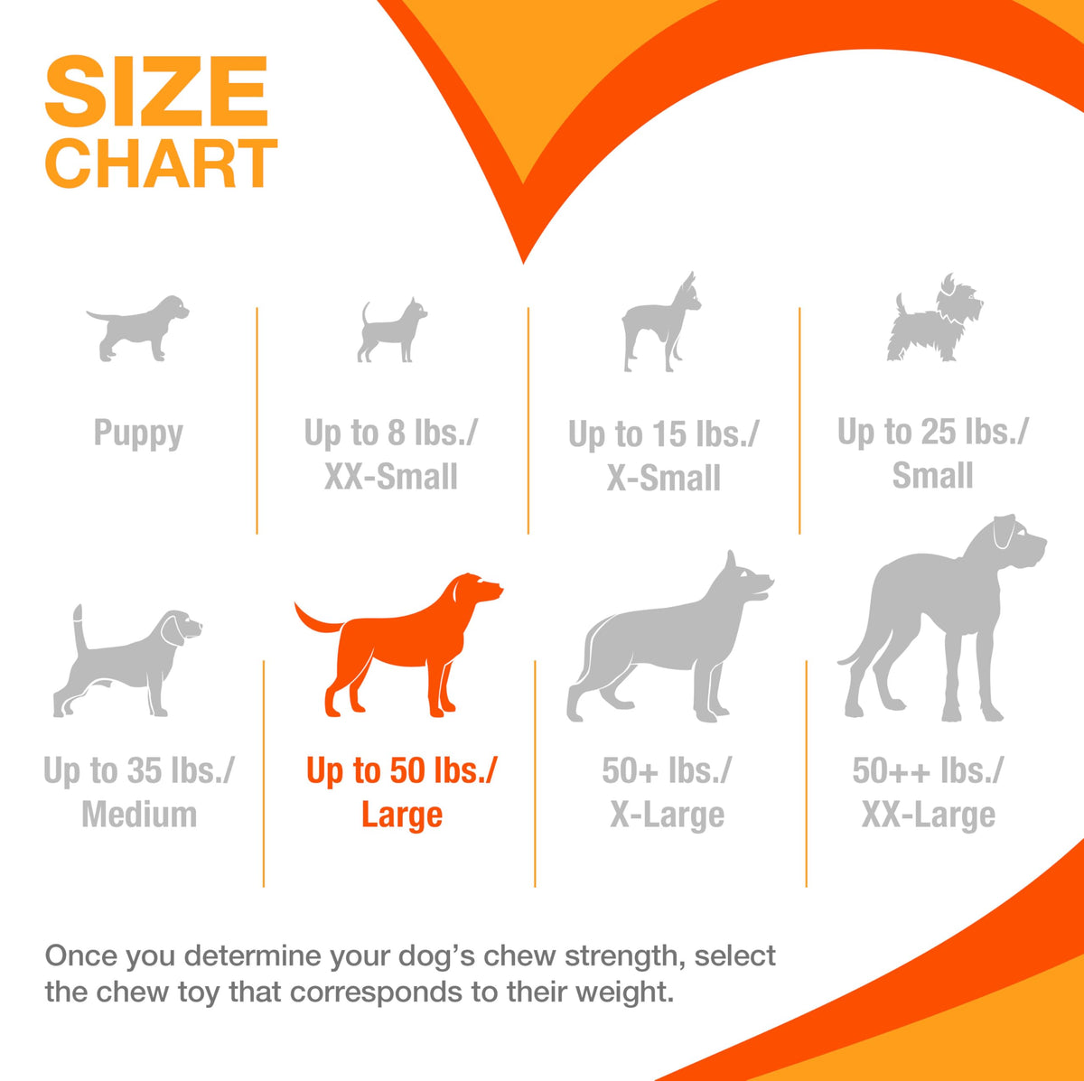 Dog Chew Toys, 3 Count, Large G3600
