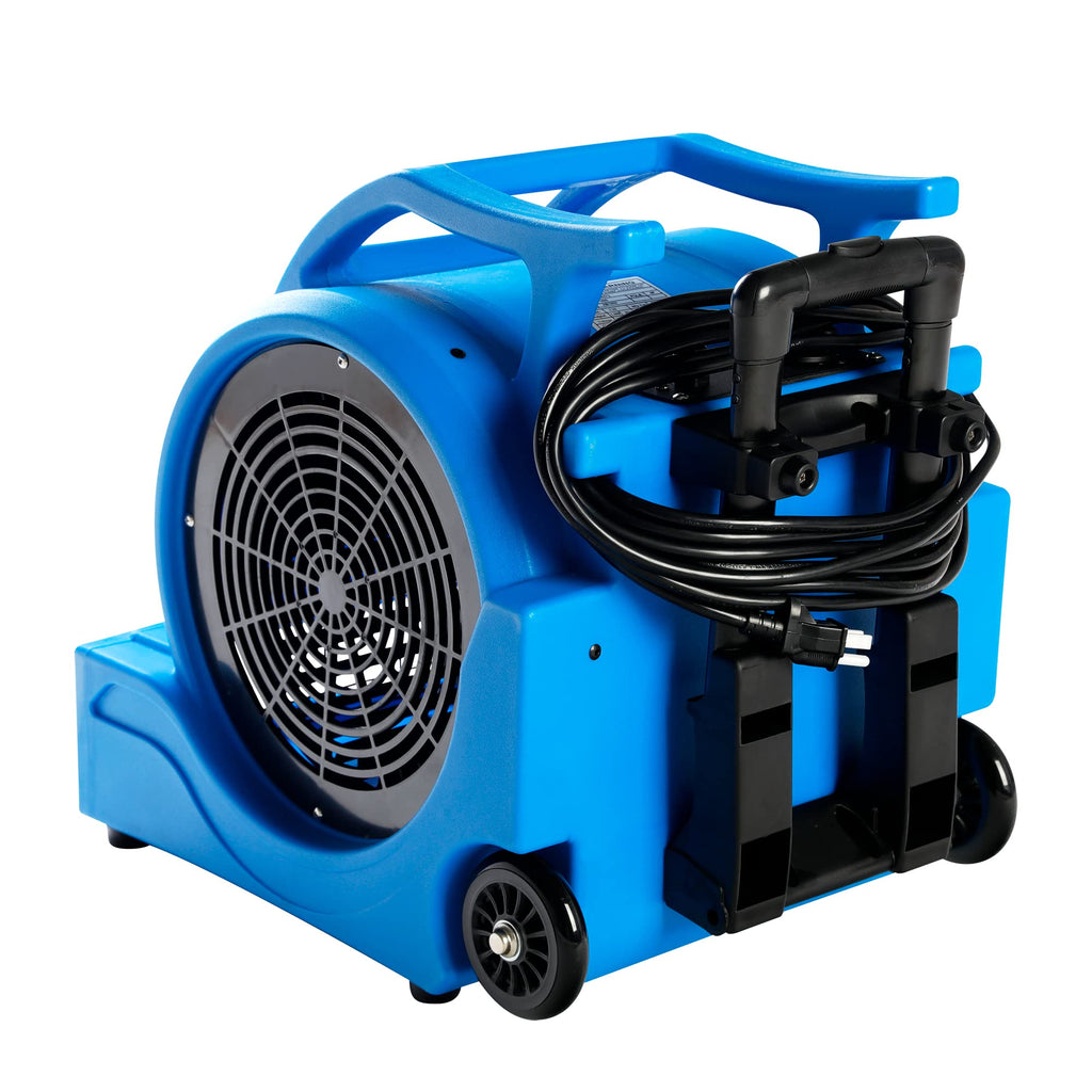3-Speed 1Hp Air Mover Floor Dryer with Handle D314637