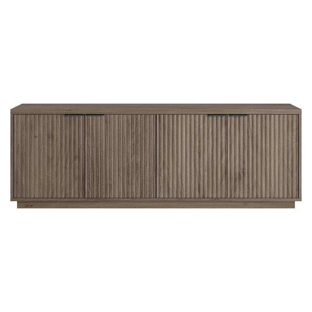 70" Weathered Gray TV Stand S2702