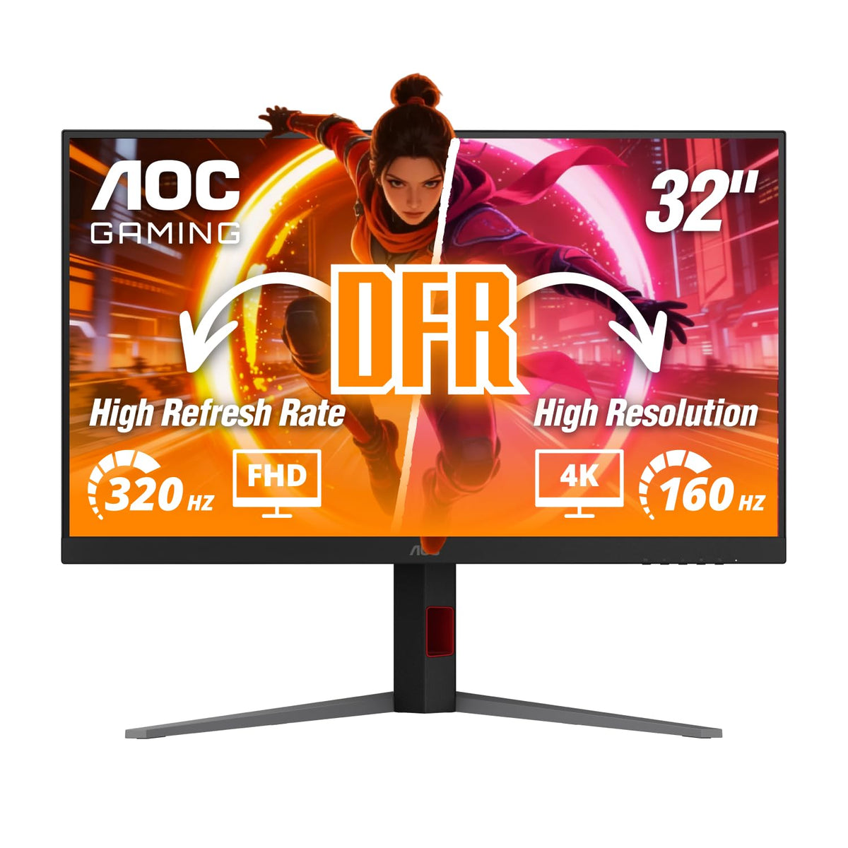 32" 4K IPS Gaming Monitor M996432