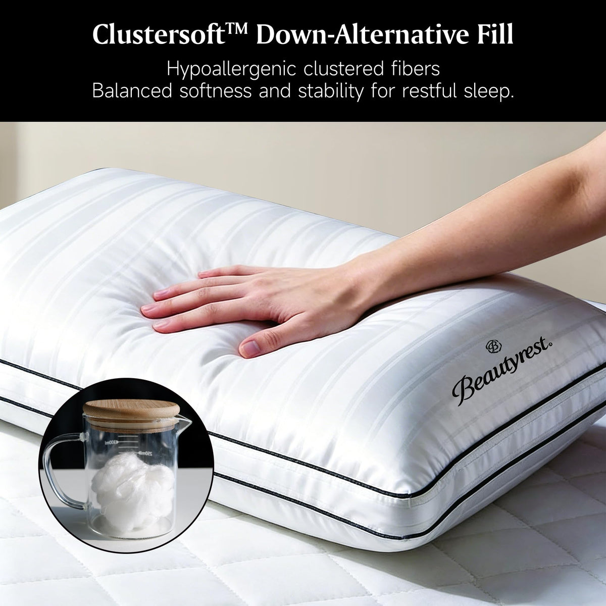 King Pillows Set of 2 D90997