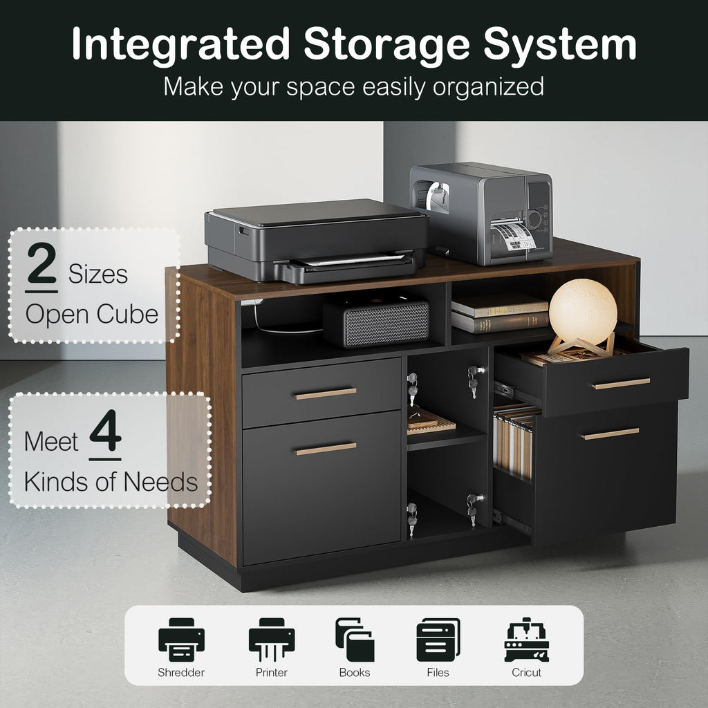 4 Drawer File Cabinet with Lock D3681