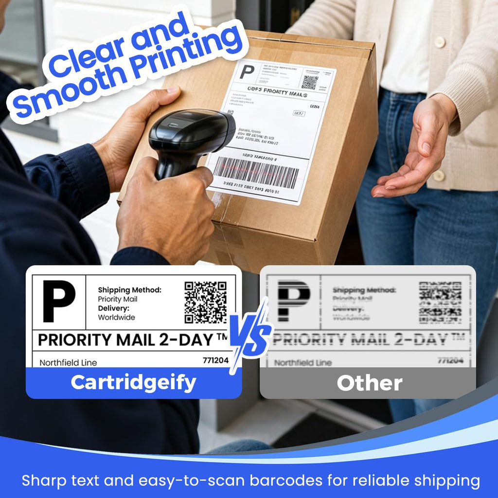 4x6 Thermal Shipping Labels Roll, 900 Labels W250717
