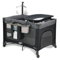 Grey Foldable Playard with Bassinet and Changing Table G830059
