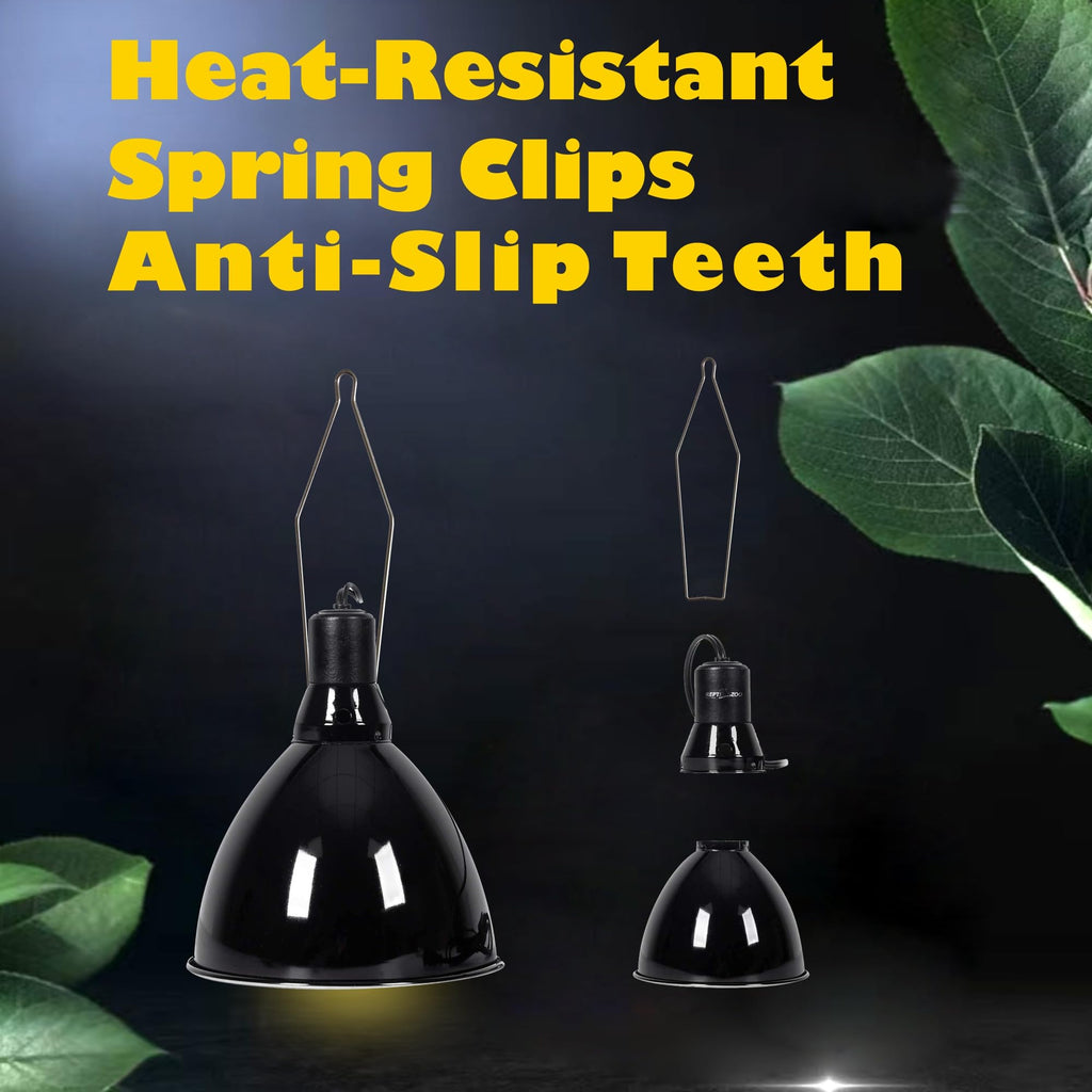 Reptile Heat Lamp Clips & Hangers Kit Stainless Steel C53149