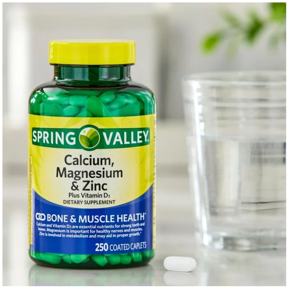 Calcium Magnesium Zinc with Vitamin D3 Supplement O189996