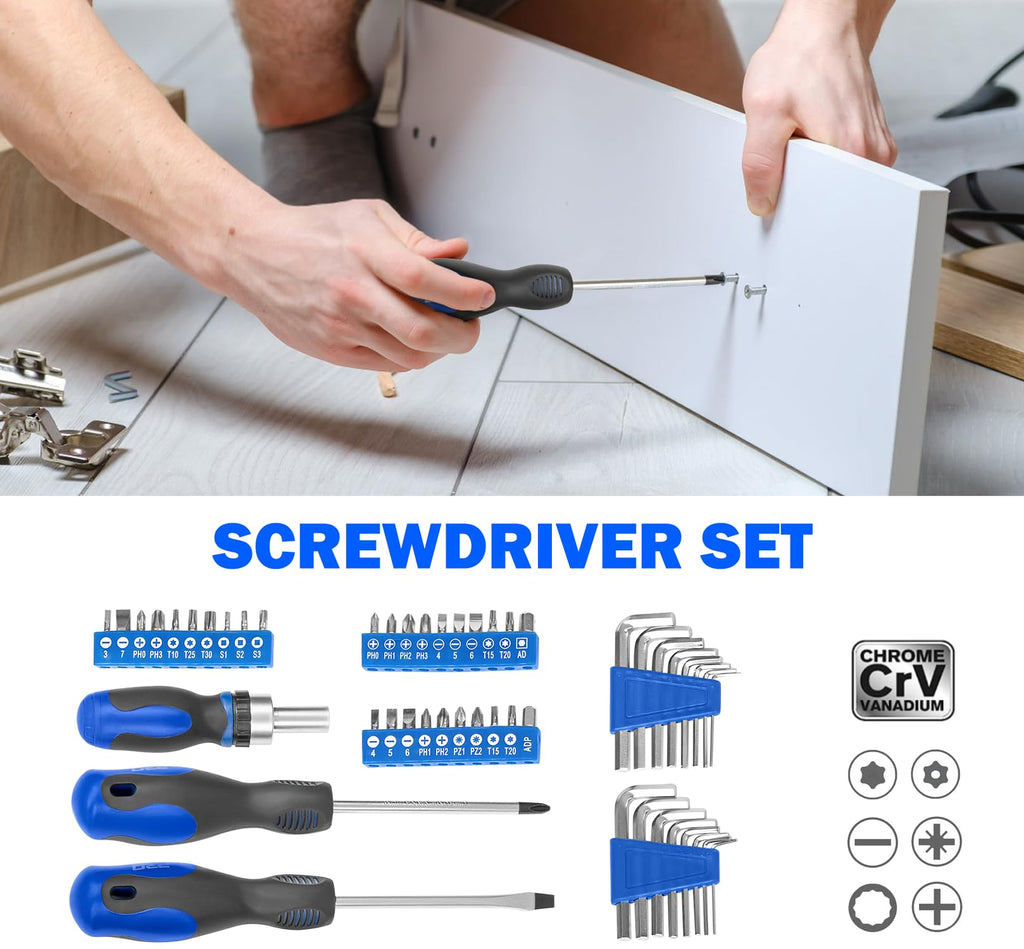 159-Piece Home Tool Set M8185