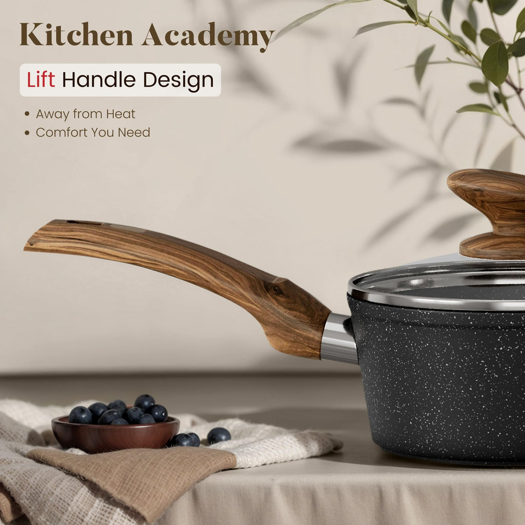 12 Pcs Non Stick Induction Cookware Set Q98066