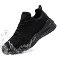 Men Non Slip Waterproof Slip-on Work Shoes D459578