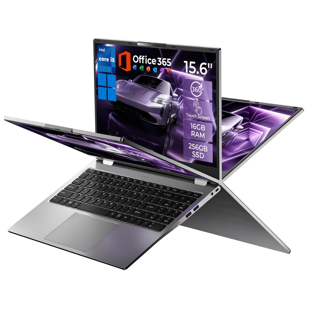 15.6" 2-in-1 Touchscreen Laptop Computer, 16GB RAM 256GB SSD J3375