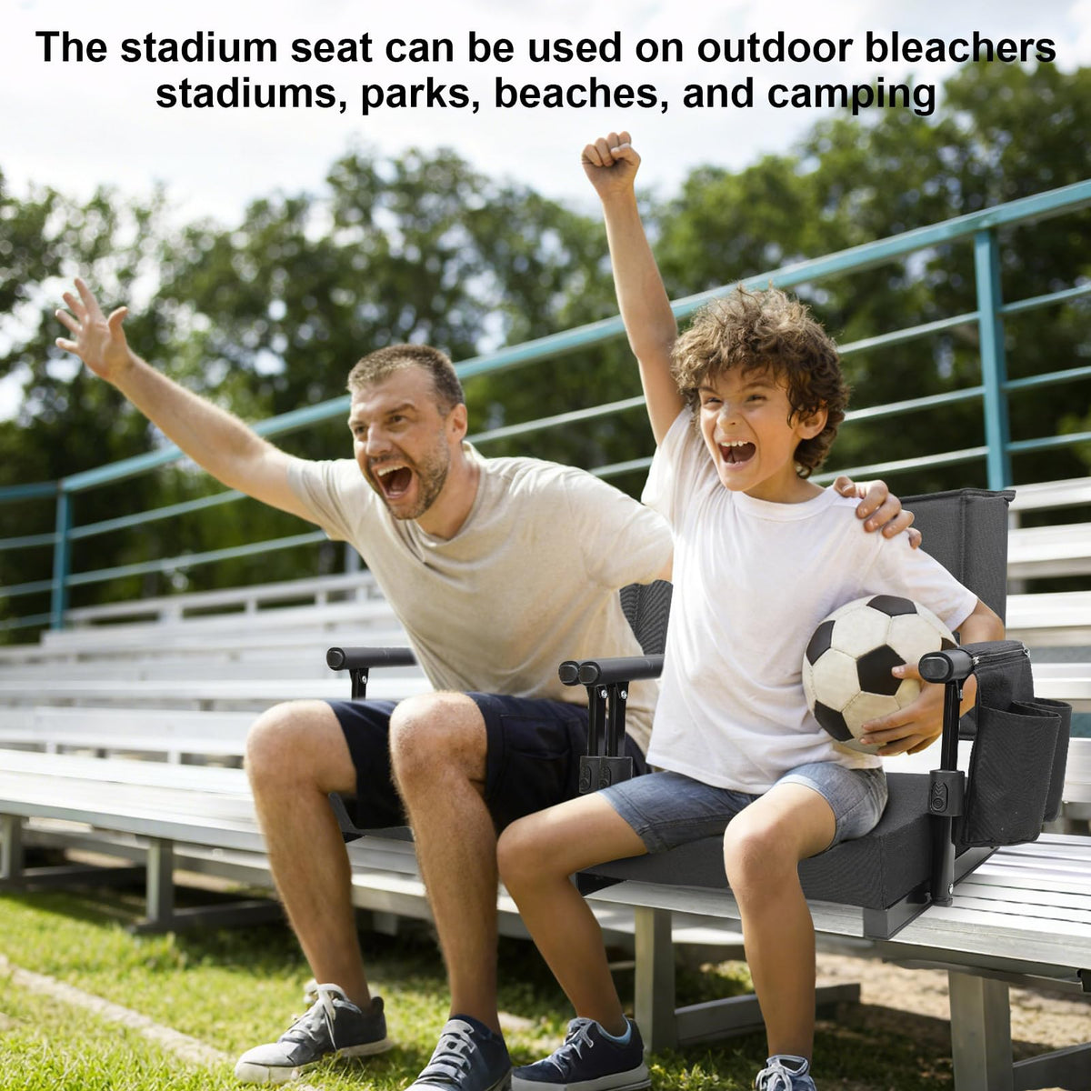 Padded Stadium Seats with Back Support Q9326