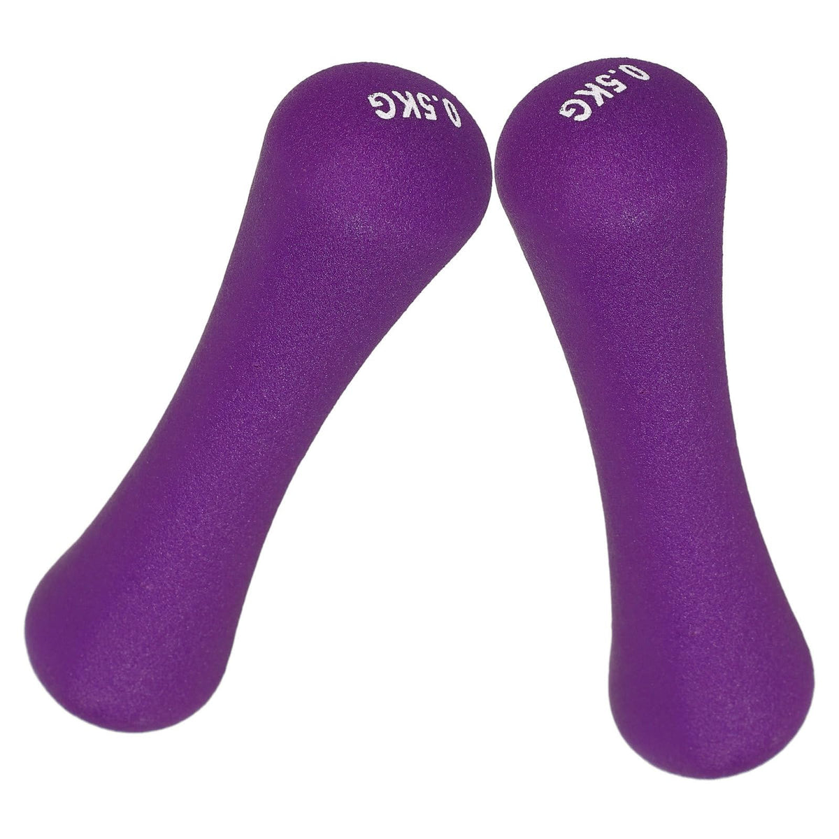 2pcs 0.5kg Neoprene Coated Bone-shaped Dumbbells G751
