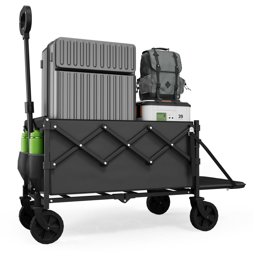 Collapsible Wagon with Tailgate, 350lbs Capacity P403
