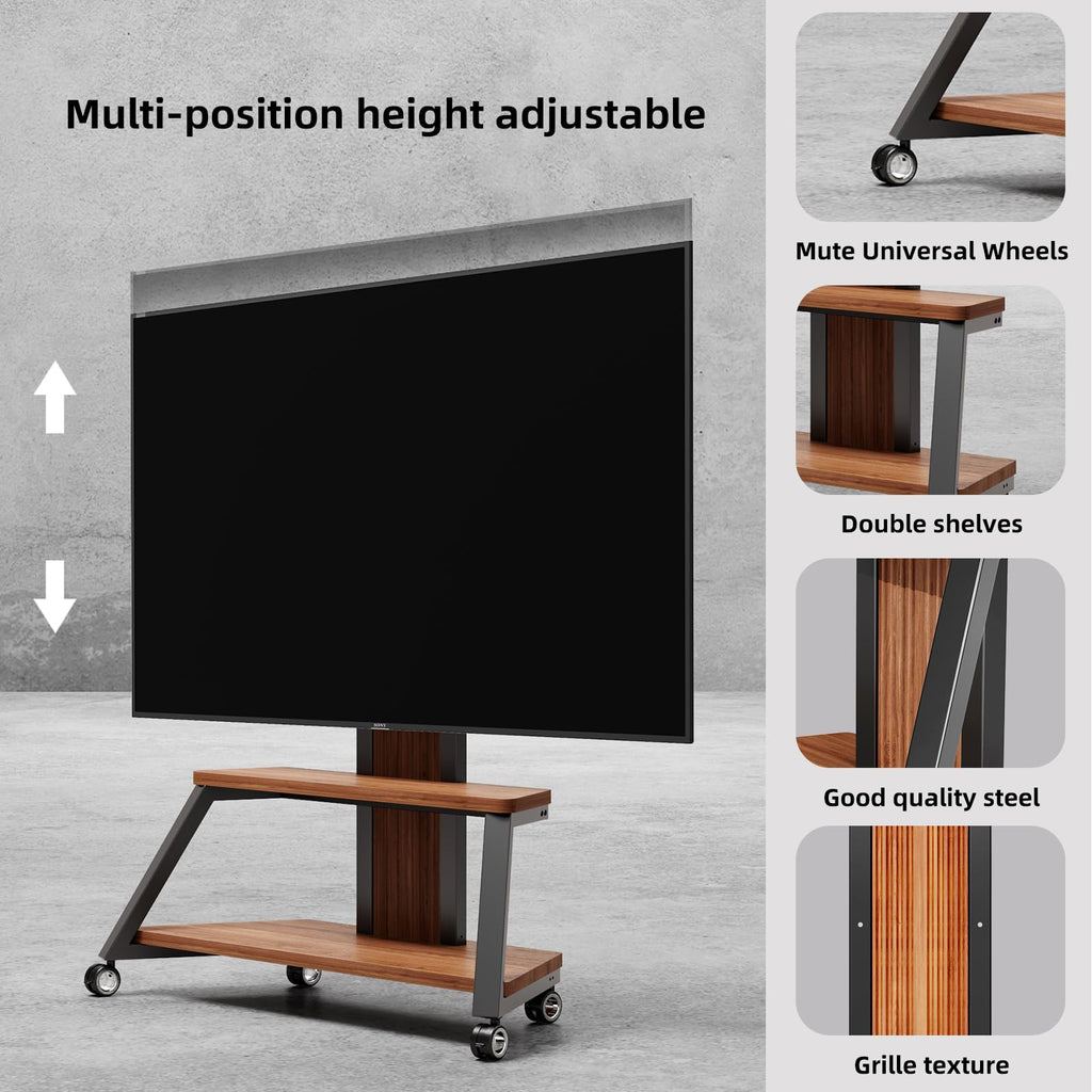 Heavy Duty Mobile TV Stand with Wheels Z5583