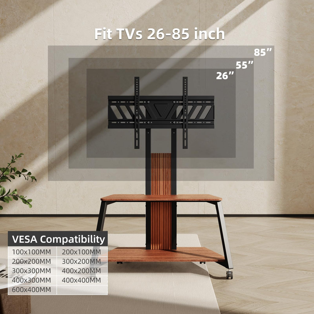 Heavy Duty Mobile TV Stand with Wheels Z5583