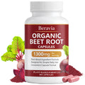 Organic Beet Root Capsules 1300 mg 60 Capsules U573462