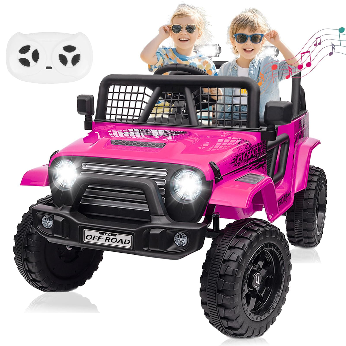 24V 2 Seater Kids Electric Car with Remote Control C4185
