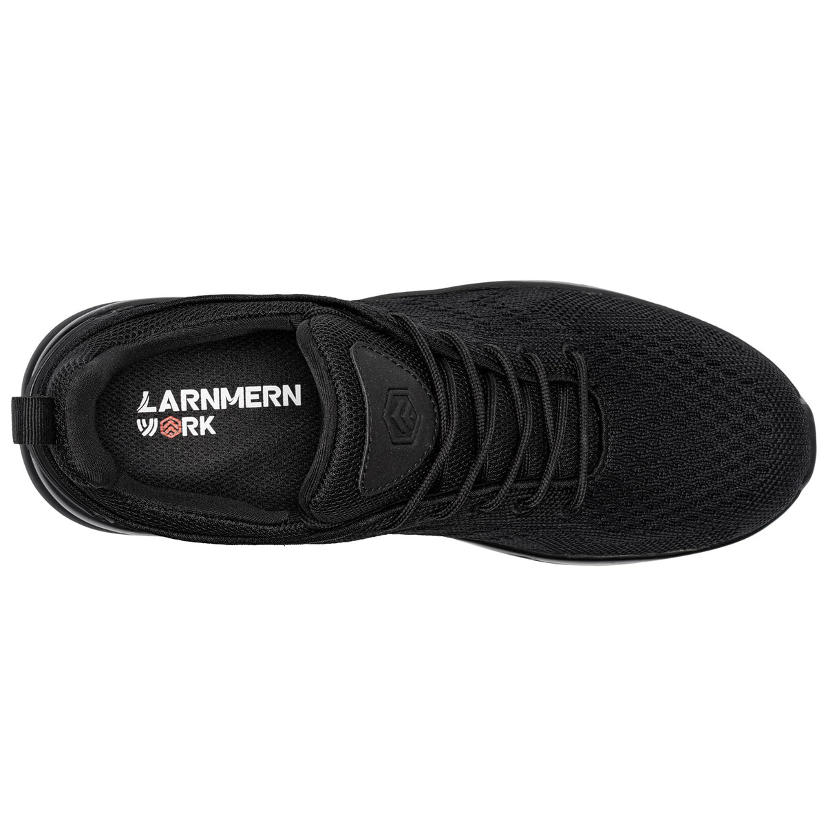 Men Non Slip Waterproof Slip-on Work Shoes D459578