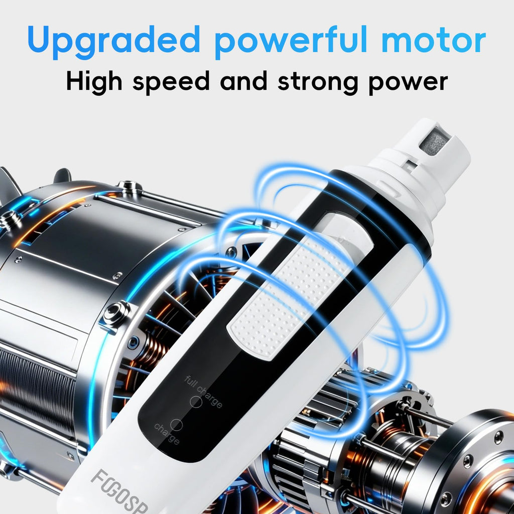 2-Speed Whisper-Quiet Electric Dog Nail Grinder V7819