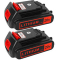 20V Lithium 4.0 ah 2 Pack Battery Y3836