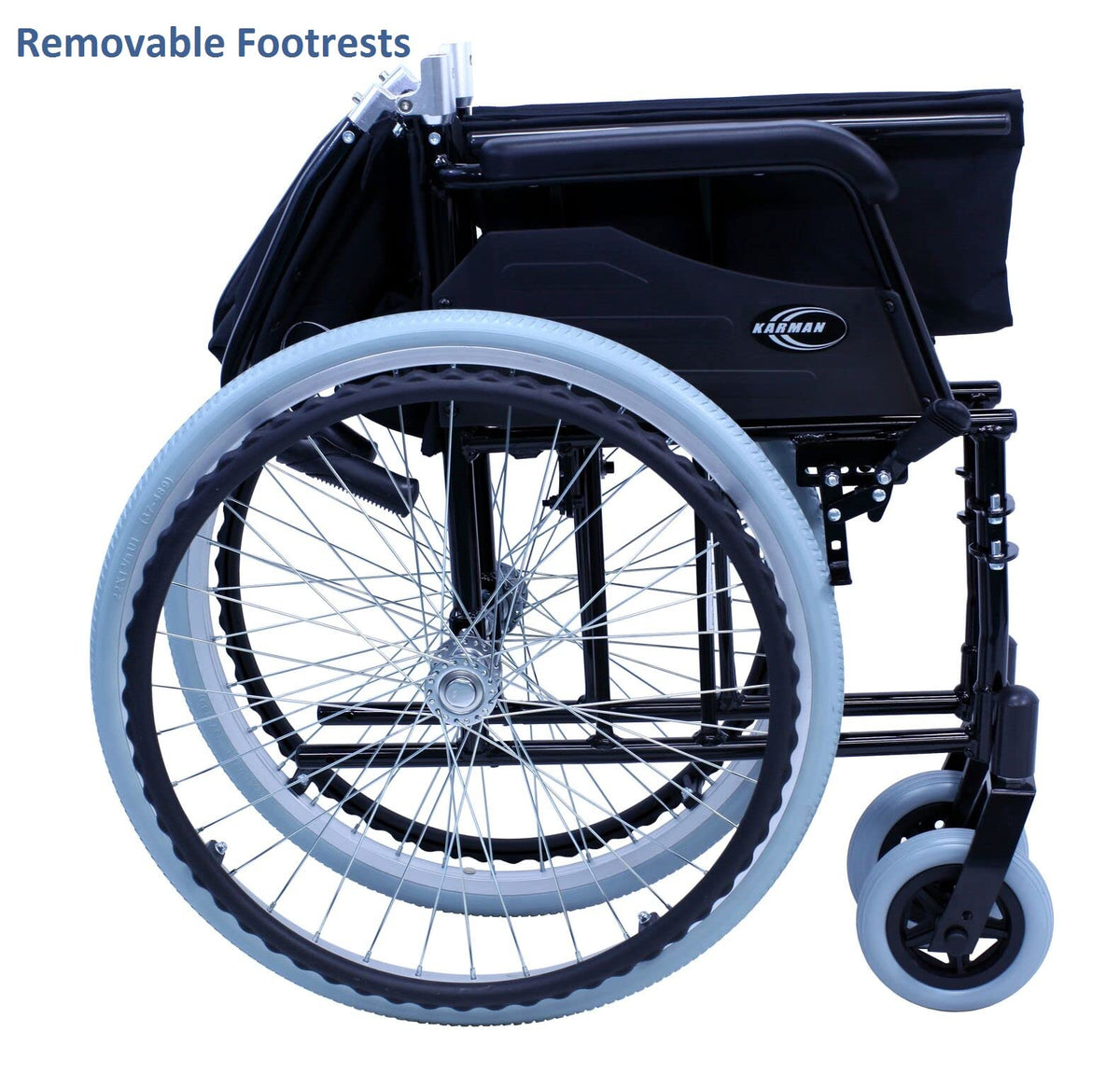 Black Ultra Lightweight Wheelchair B93394