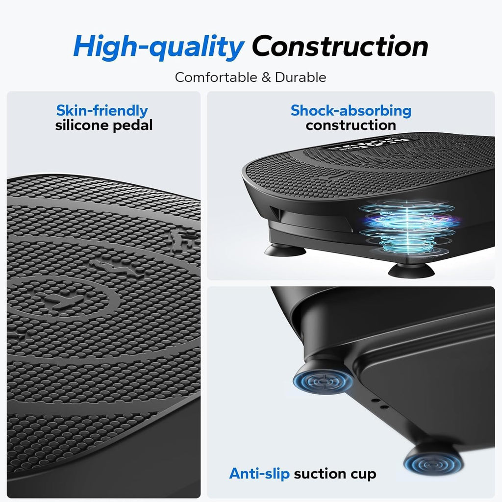 Curved Vibration Plate Exercise Machine U477