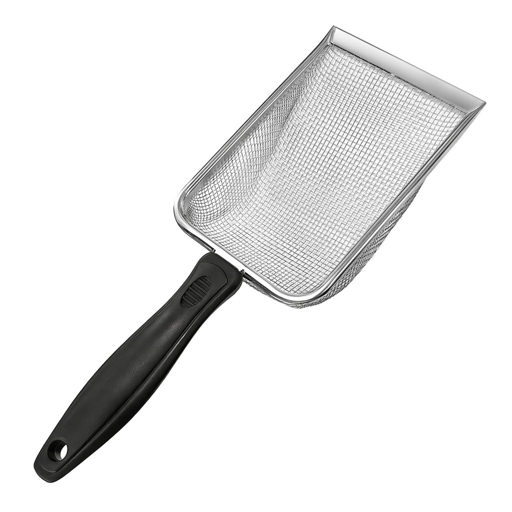 Stainless Steel Mesh Cat Litter Scoop 2.8mm Hole A195142