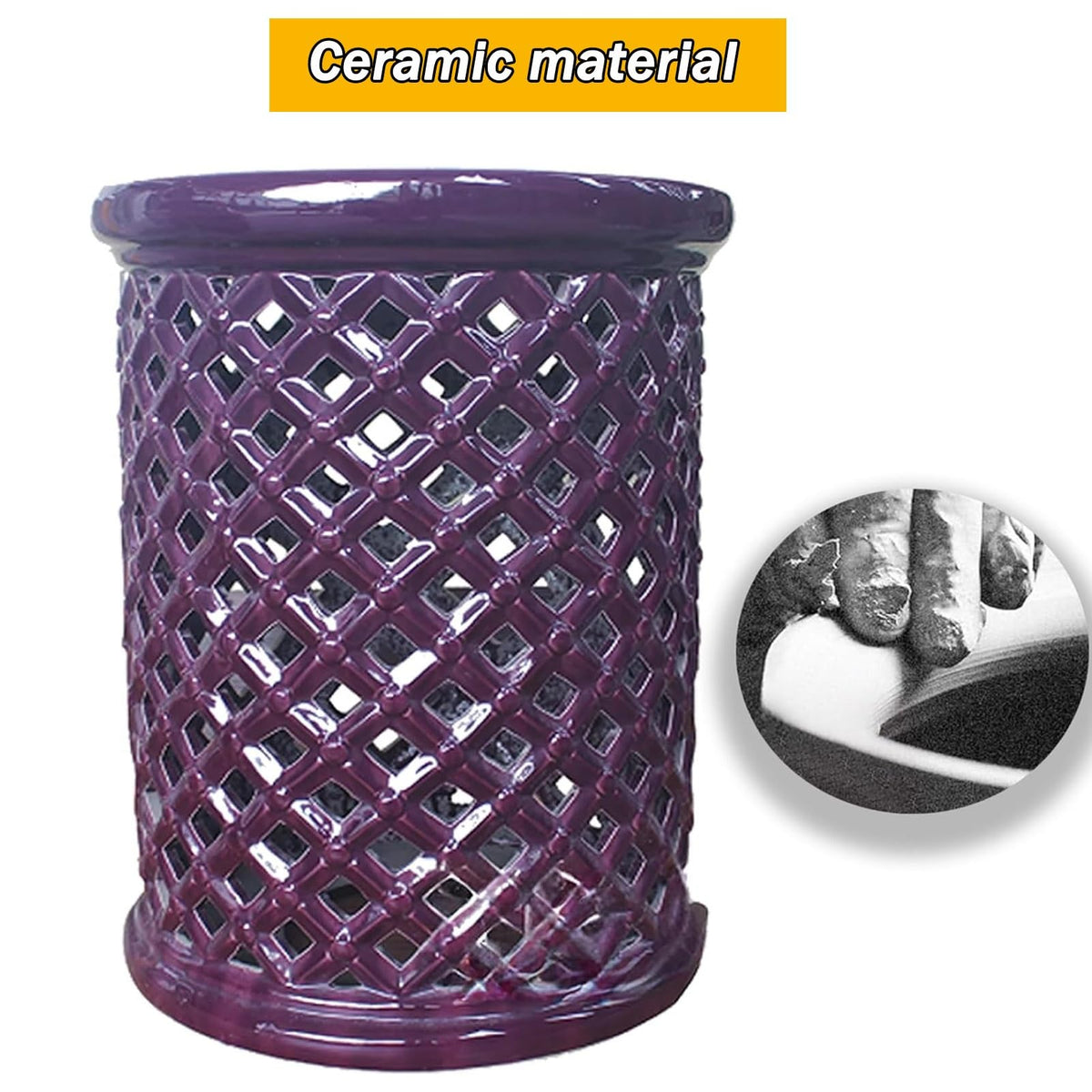 Ceramic Decorative Garden Stool Z4878